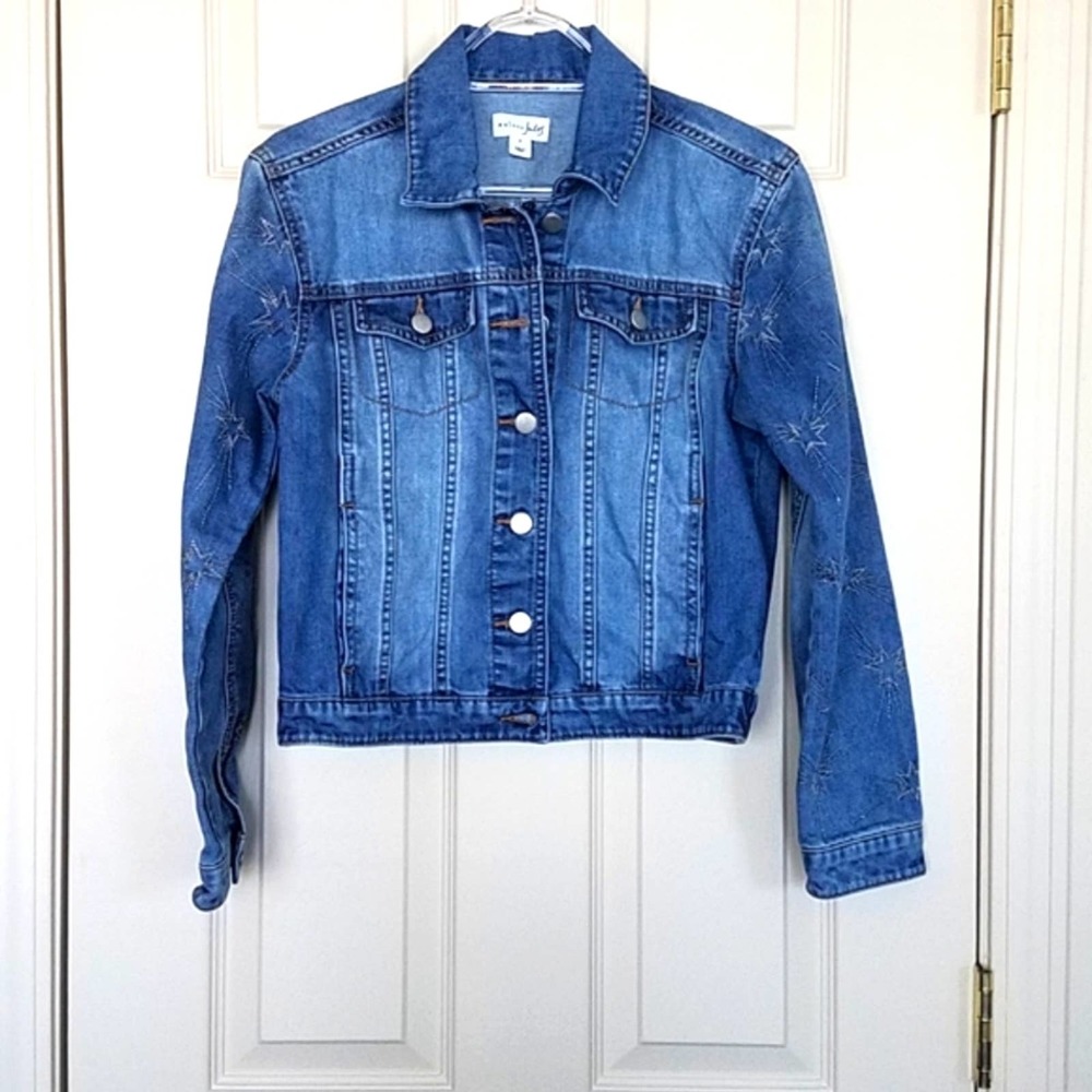 Vintage Maison Jules Denim Jacket Size Small - Picture 8 of 8